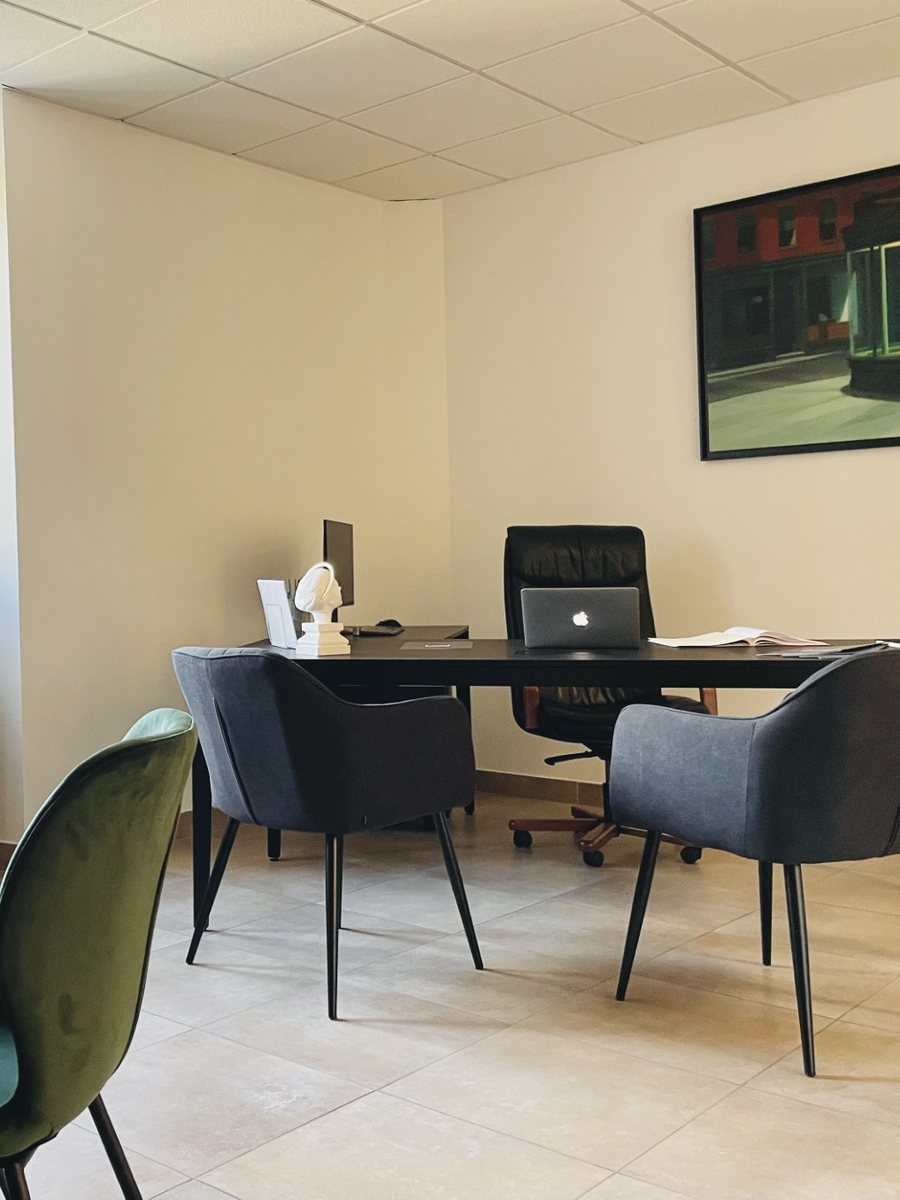 Le bureau de Maison Mazaeff à l'Espace Saint Martin, Montélimar